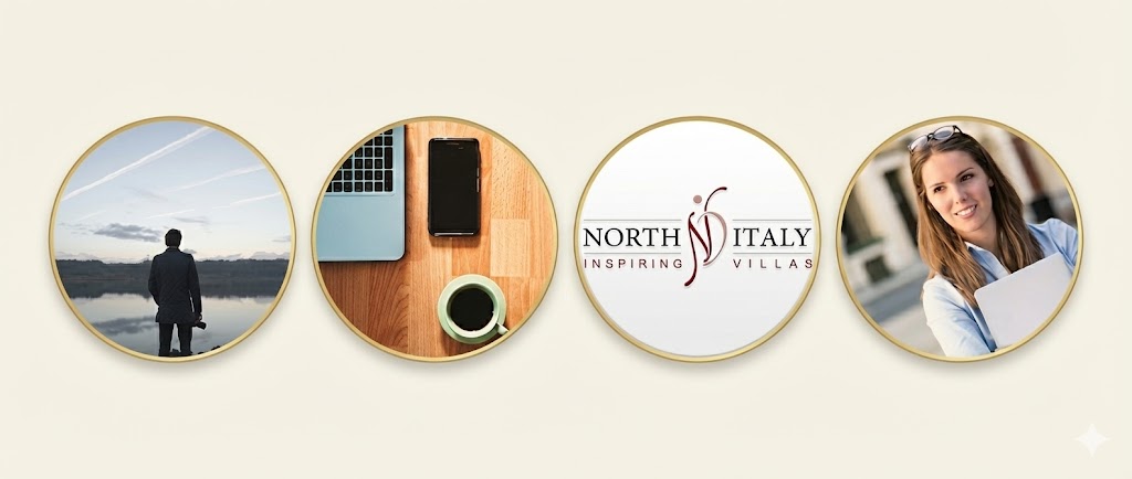 Mark & Francesca Groeninckx, Founders of Northitaly Villas, at Lake Maggiore